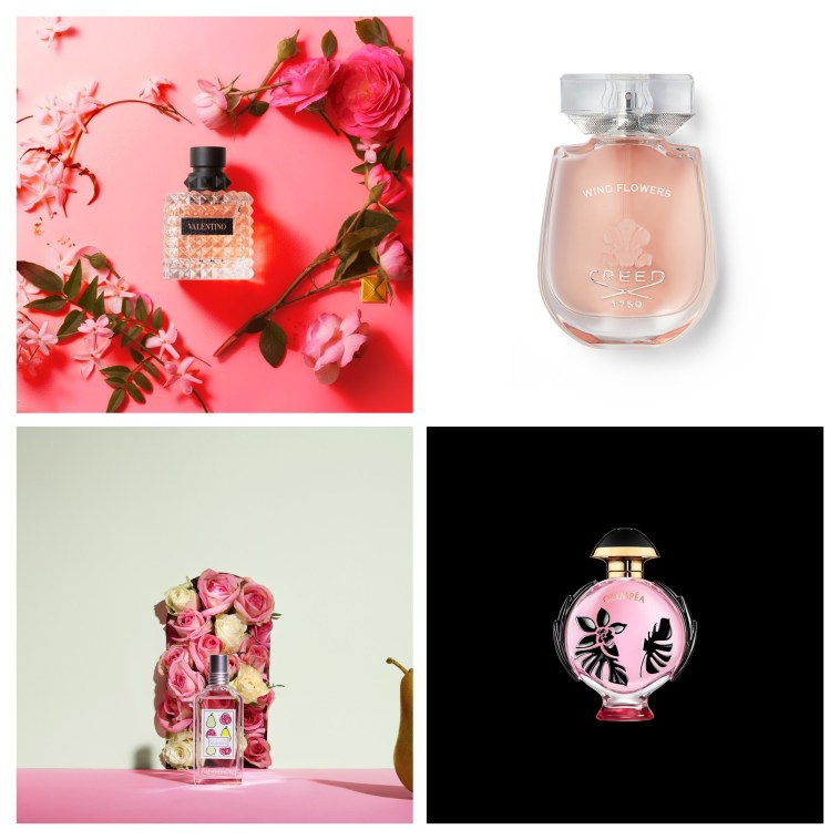 ניחוח ורדים: ולנטינו, קריד, אולימפיה פלורה, לאוקסיטן