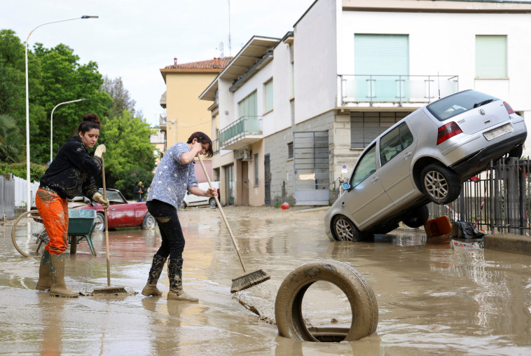 שיטפונות במחוז אמיליה-רומאניה שבצפון איטליה
