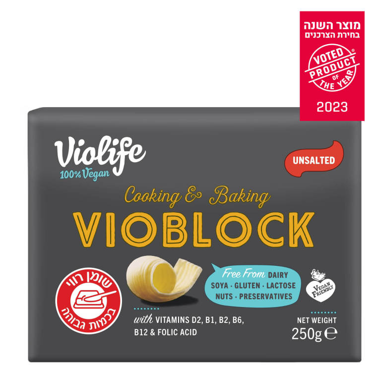 VIOBLOCK ממרח חמאה מהצומח