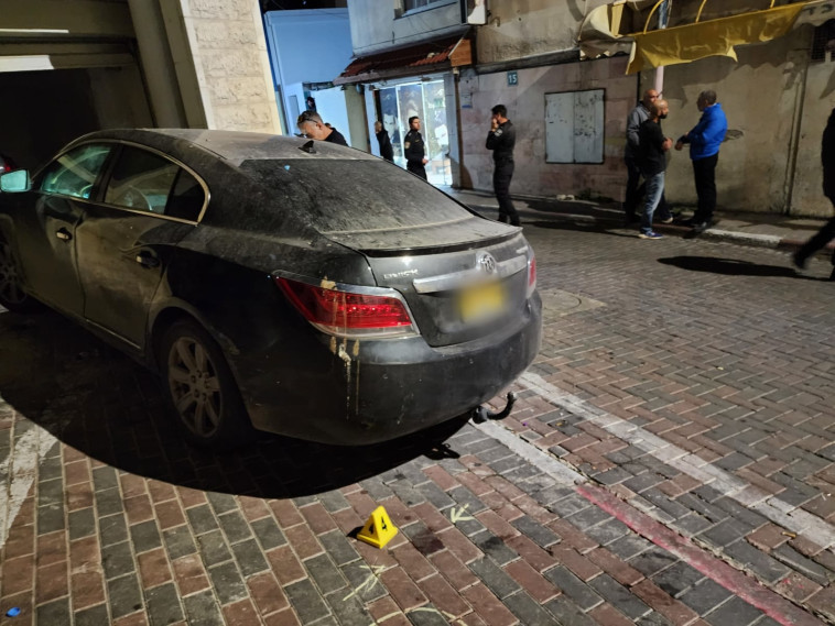 זירת הרצח של כמאל מחאמיד באום אל פחם