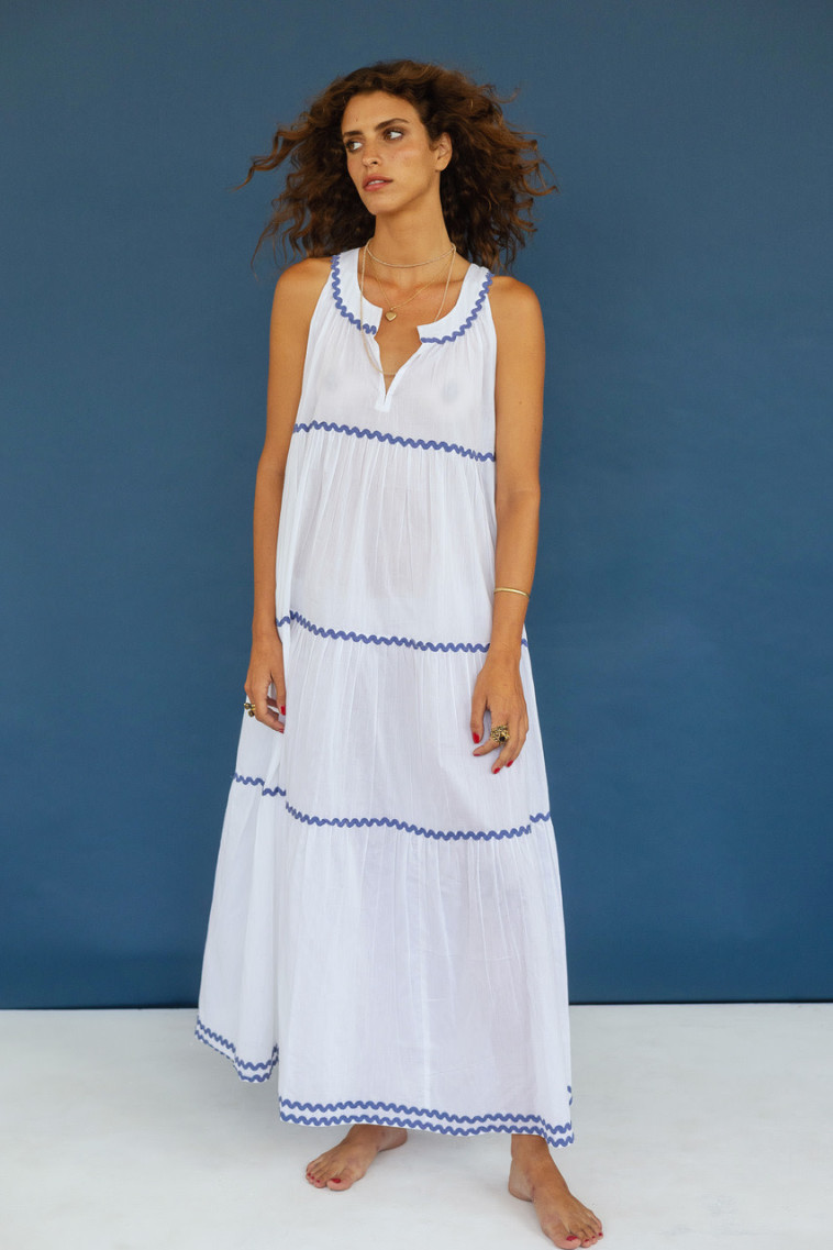 שמלת פינה קולדה, גלביה, 990 שקל 