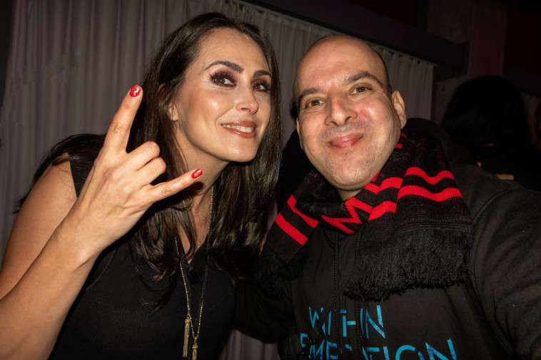 גיל פרץ ושרון דן אדל