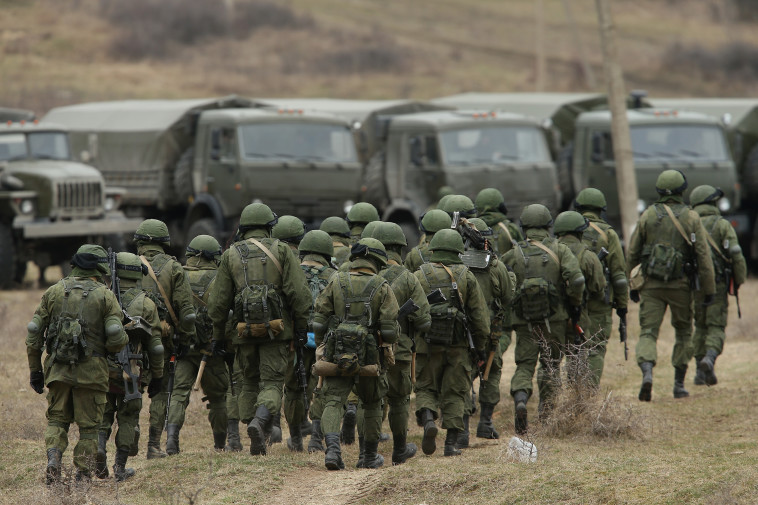 חיילים רוסים בחצי האי קרים (צילום: gettyimages)