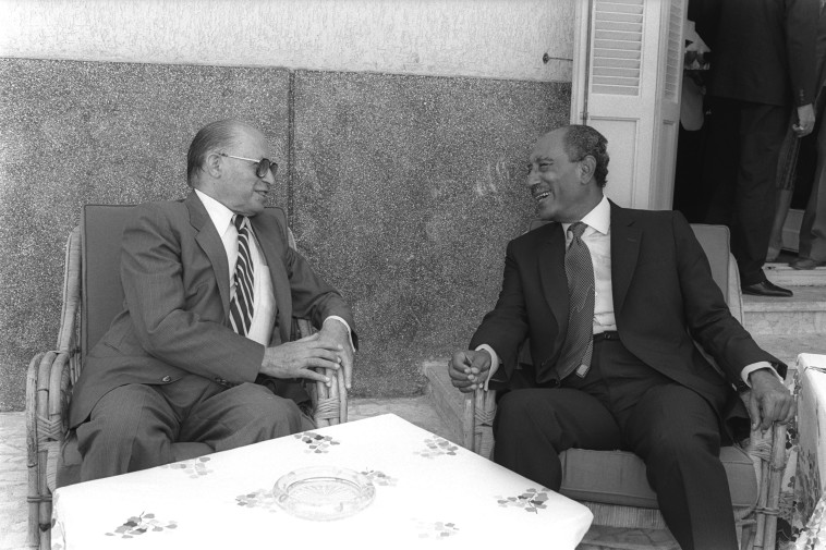 בגין וסאדאת במצרים 