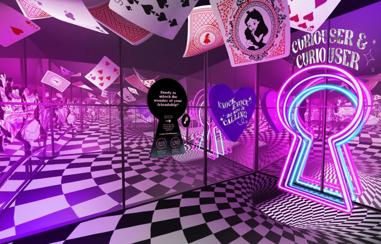 מתחם הפופ-אפ של דיסני