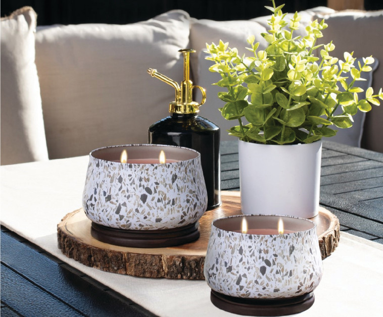  נרות לחוץ לגינה ולמרפסת מרחיקי יתושים וויטסנט