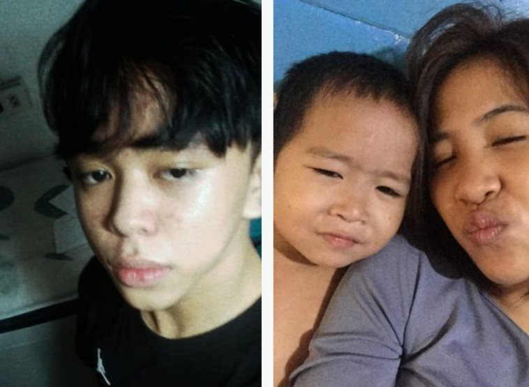 מימין, גריי מונדרו בן הארבע, משמאל, פטריק סוקנג שהודה במעשים