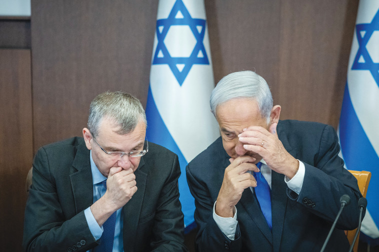 בנימין נתניהו, יריב לוין