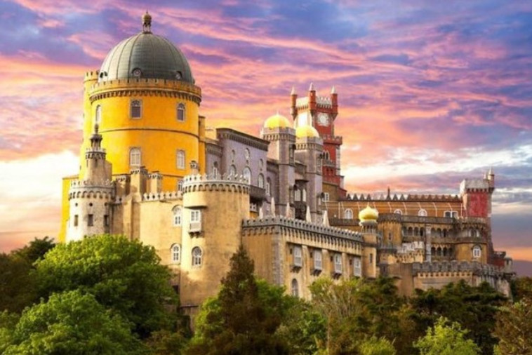 ארמון פנה, פורטוגל (צילום: צילום מסך אינסטגרם)