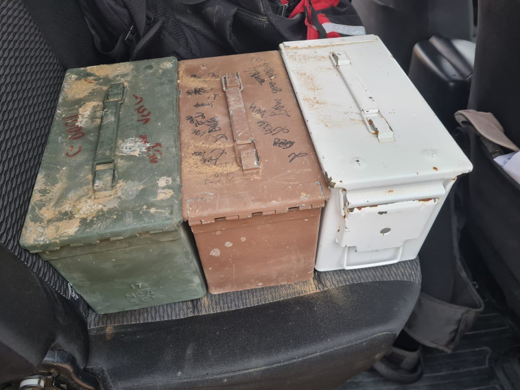 התחמושת שנגנבה מצאלים