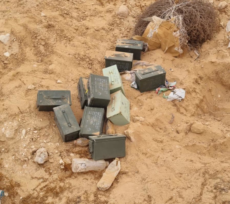 התחמושת שנגנבה מצאלים