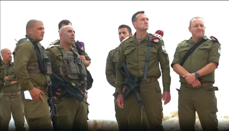 הרצי הלוי בזירת הפיגוע בהר חריף 