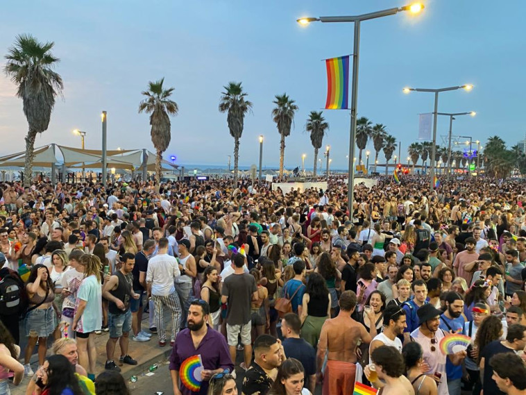 מצעד הגאווה בתל אביב (צילום: אבשלום ששוני)