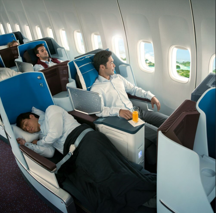 טיסת KLM (צילום: יח''צ)