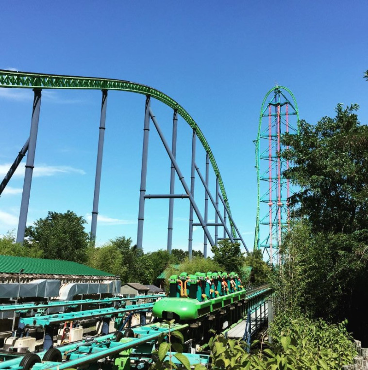 Kingda Ka - Six Flags, ניו ג'רזי (צילום: צילום מסך אינסטגרם)