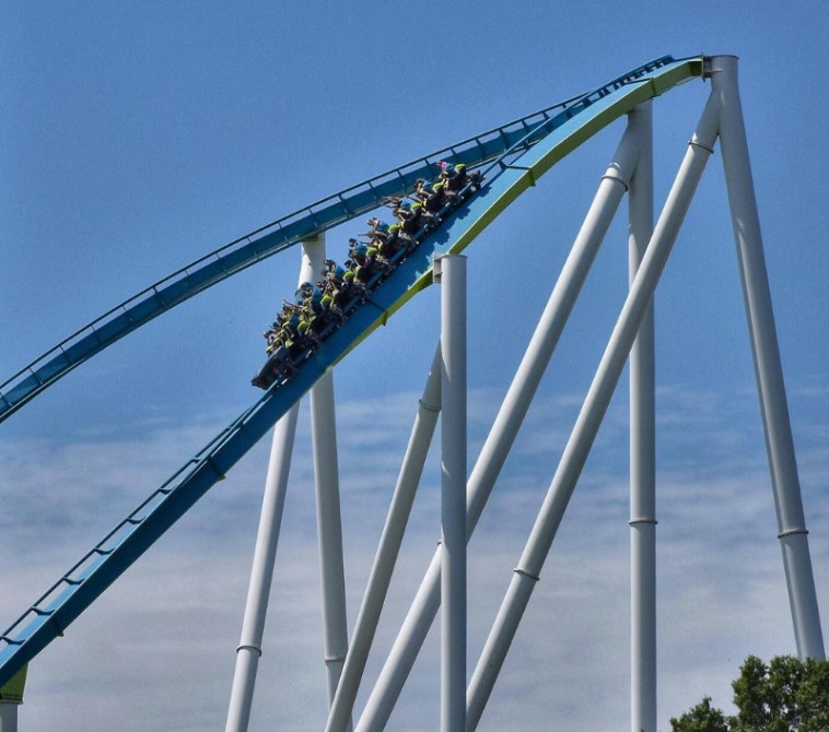 Fury 325 - Carowinds, צפון קרוליינה (צילום: צילום מסך אינסטגרם)