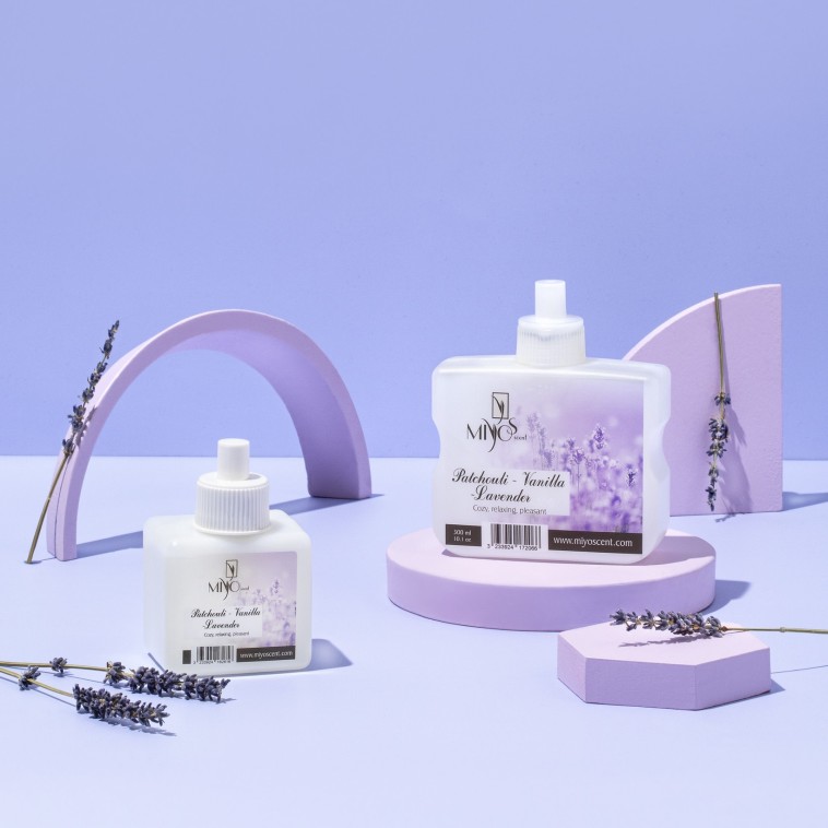 קפסולות בניחוח לבנדר למכשירים מפיצי הריח של חברת Miyo scent