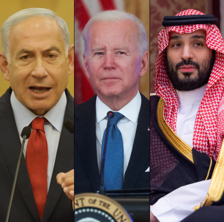 בן סלמאן, ביידן, בנימין נתניהו