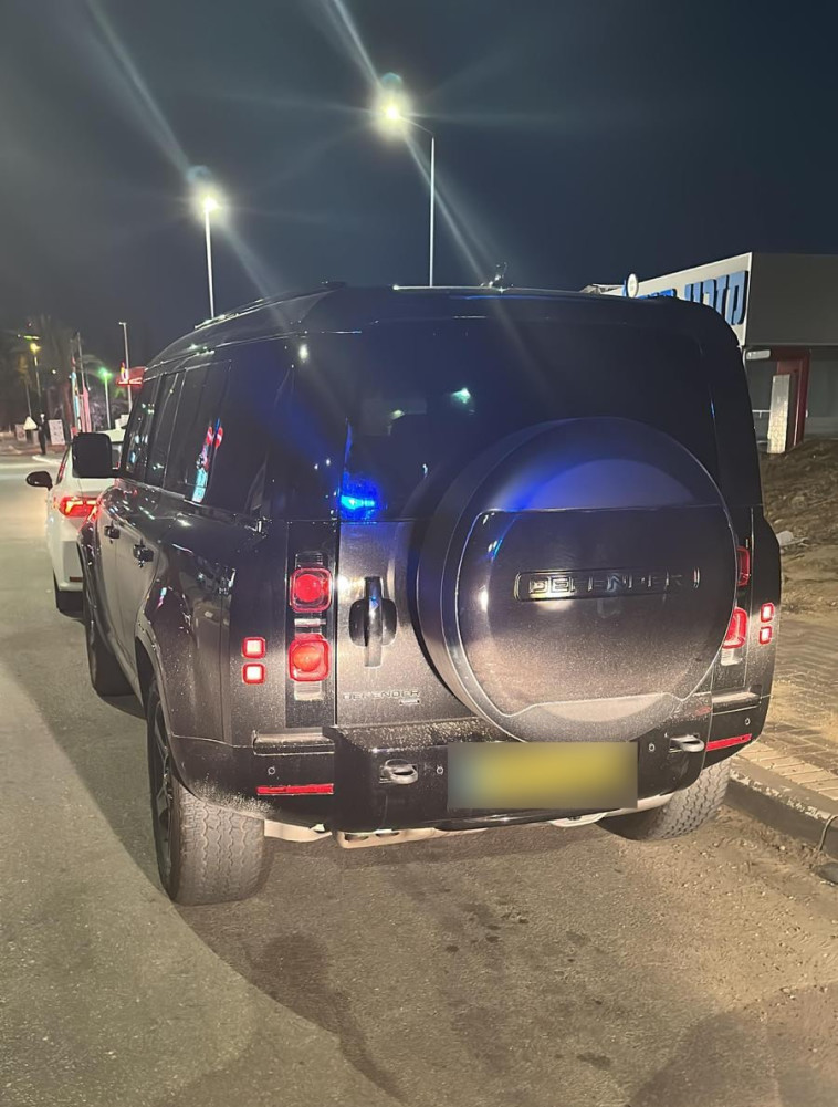 הרכב הממוגן שנתפס