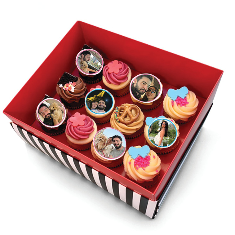 מארז 12 קאפקייקס 