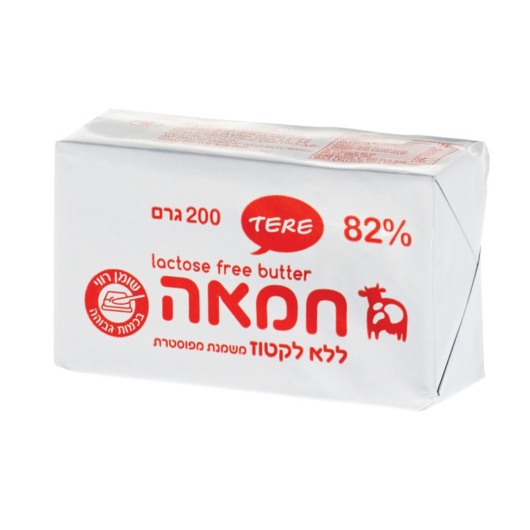 חדש ברשת קשת טעמים חמאה ללא לקטוז 