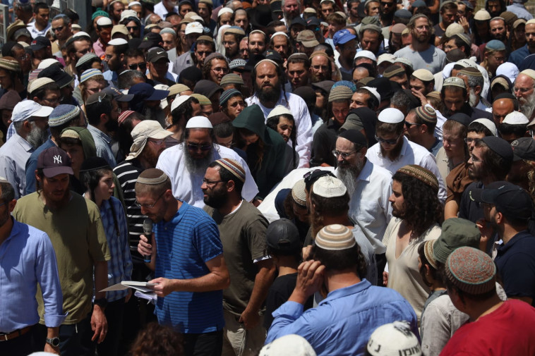 הלווייתו של נחמן שמואל מורדוף ז''ל