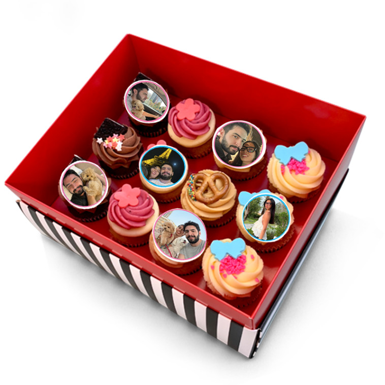 מארז 12 קאפקייקס