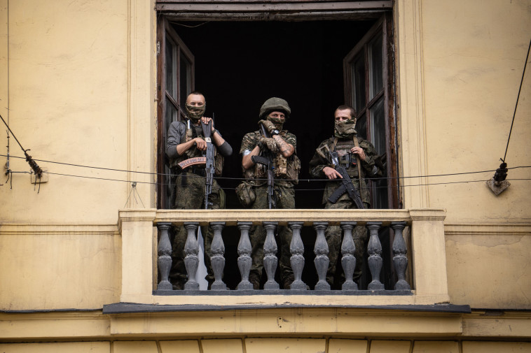 Wagner Force soldiers in Rostov (Photo: Vertical)