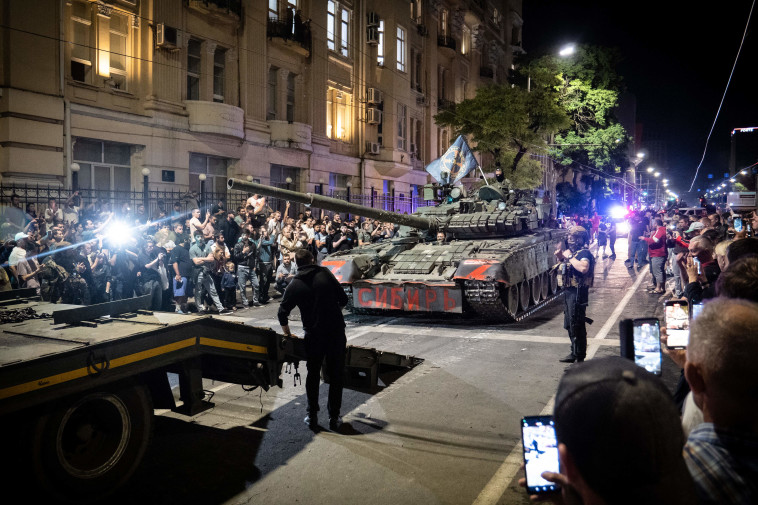 Wagner force soldiers in Rostov (Photo: Vertical)