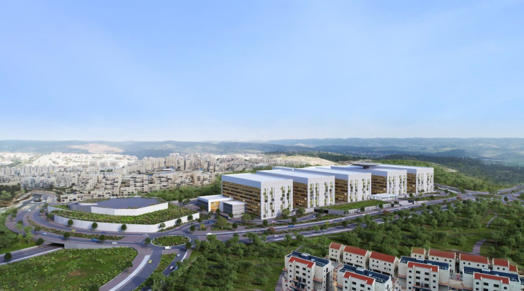 הדמיית בית החולים החדש שיוקם בבית שמש