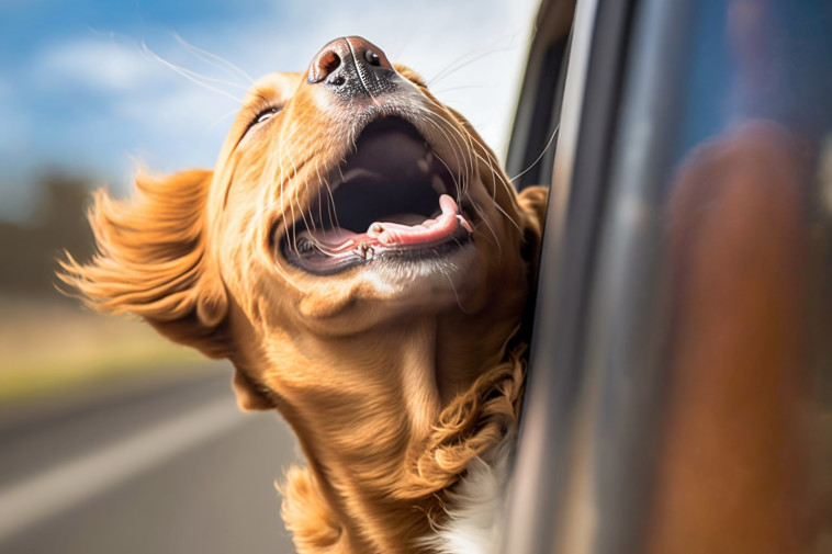  למדו את הכלב ליהנות מהנסיעה
