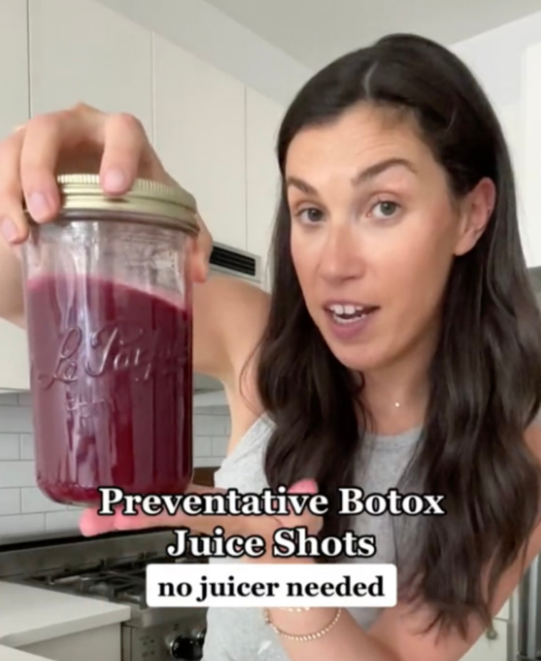 ''בוטוקס בבקבוק'' תוצרת בית