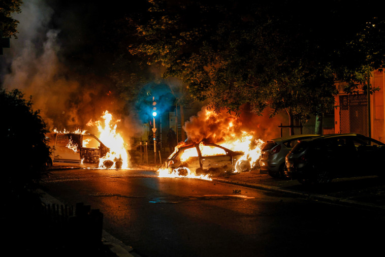 עימותים אלימים בצרפת לאחר שנער נורה למוות על ידי המשטרה (צילום: gettyimages)