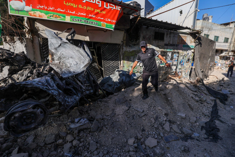 הרס בג'נין לאחר מבצע ''בית וגן''