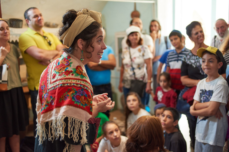 פסטיבל מאאתיים לכל המשפחה במוזיאון חצר היישוב הישן ירושלים (צילום: יעל הרמן)