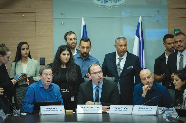 ועדת החוקה, חוק ומשפט (צילום: יונתן זינדל, פלאש 90)