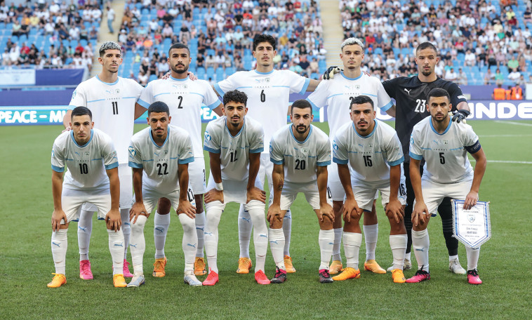 נבחרת ישראל הצעירה נגד אנגליה ביורו 2023