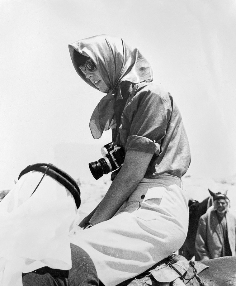 סילביה רפאל, מצרים 1967 (צילום: פרטי)