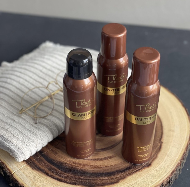 That's So&nbsp;ספריי שיזוף כהה מקצועי. 140 שקלים ברשת אפריל&nbsp