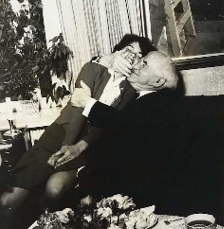 בן גוריון בבית ראש ממשלת דנמרק ויגו קמפמן 