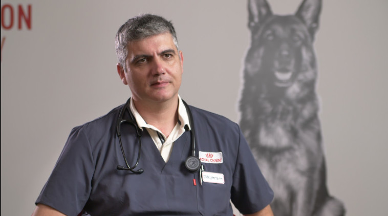 ד''ר פול סלון, וטרינר ומנהל הקשרים המדעיים של רויאל קנין ישראל