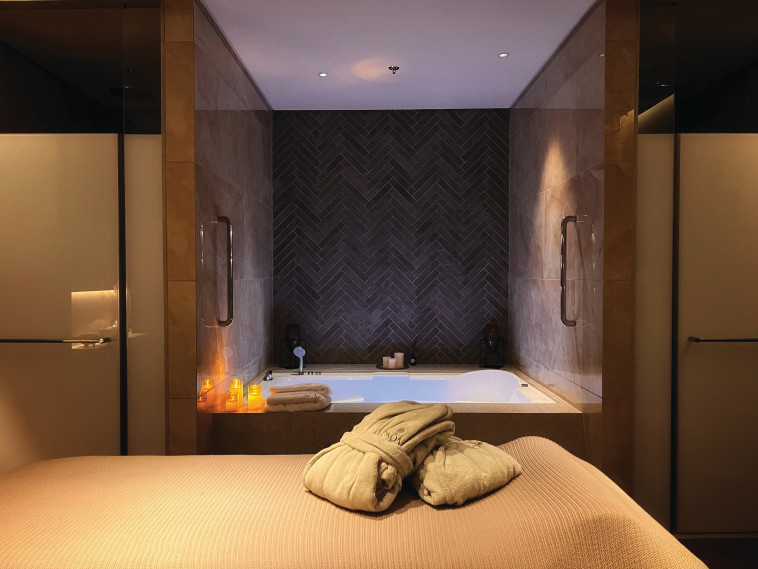 בספא OKOA שבמלון הפרימיום 'קמפינסקי'