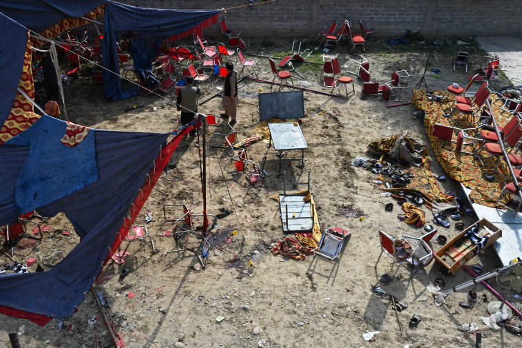 זירת הפיגוע בפקיסטן (צילום: AFP via Getty Images)