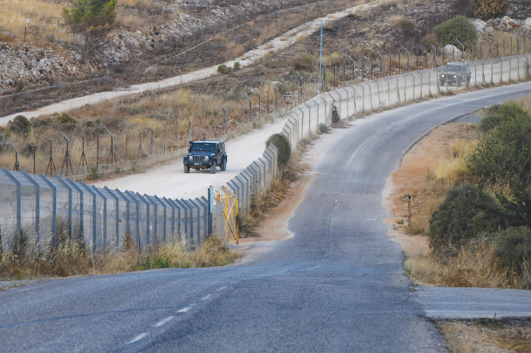 גדר הגבול עם לבנון (צילום: אייל מרגולין, פלאש 90)