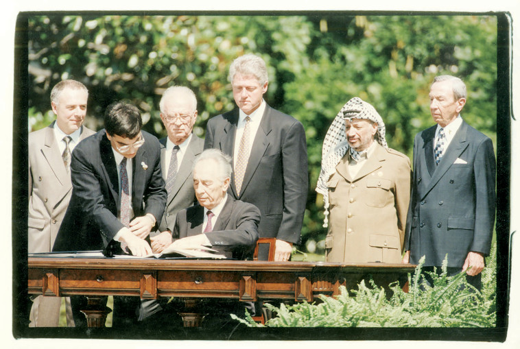 טקס חתימת הסכם אוסלו 