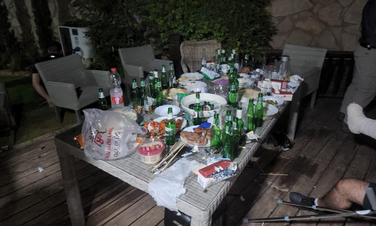 זירת מסיבת הרווקים בעראבה