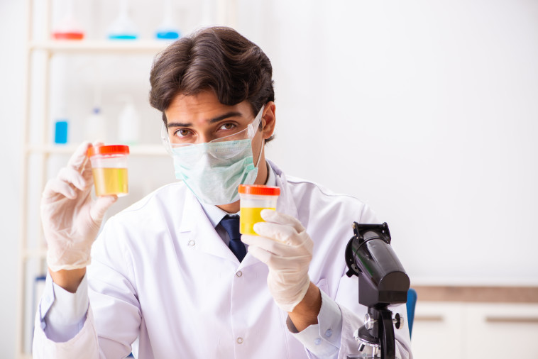 בדיקת שתן, אילוסטרציה