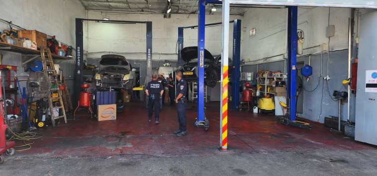 זירת האירוע בפתח תקווה