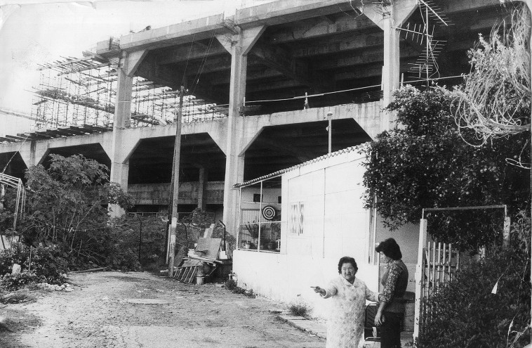 בניית התחנה המרכזית החדשה בתל אביב