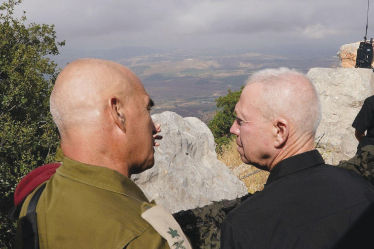 יואב גלנט בגזרת הר דב